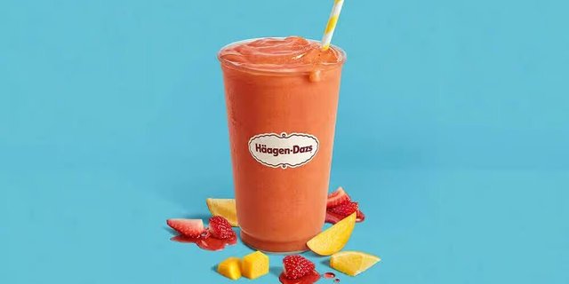 Strawberry Mango Frozen Lemonade