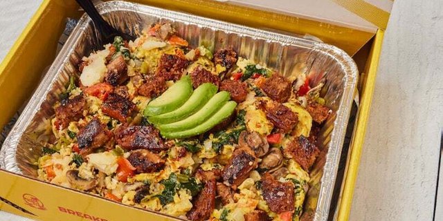Spicy Vegan Scramble