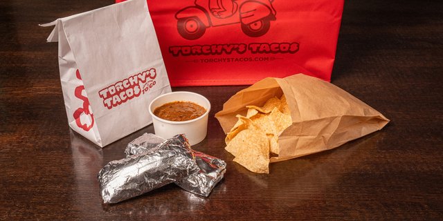 Two Taco Bagged Lunch