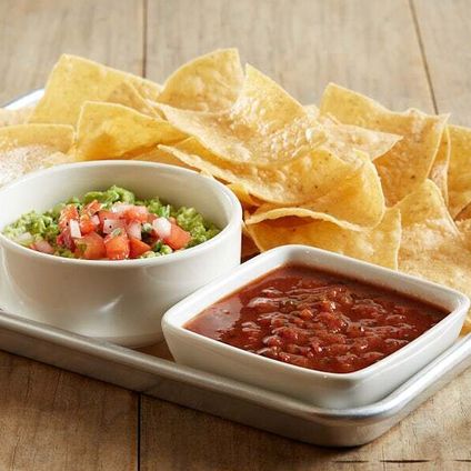 Individually Packaged Chips & Housemade Guacamole + Salsa