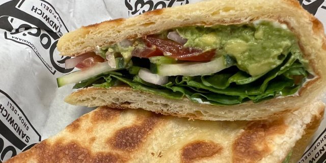 The Veggie Naan Sandwich Box