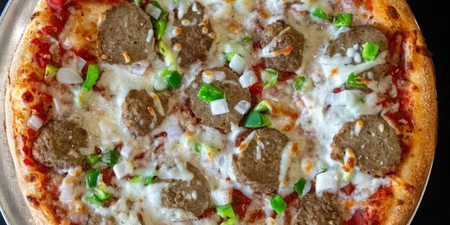 Meatball Pizza