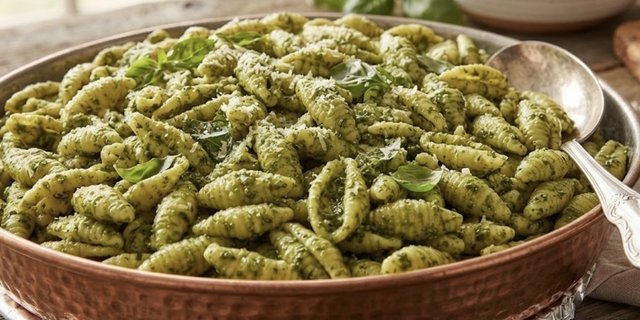 Cavatelli Pesto Pasta Tray