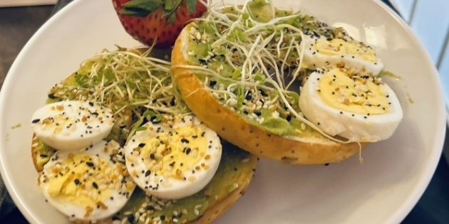 Avocado Everything Bagel Boxed Breakfast