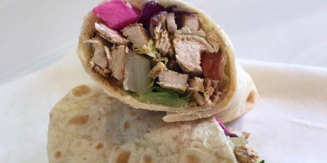 Assorted Shawarma Laffa Wraps
