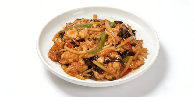 Chicken w/ Vegetable in Hot Sauce