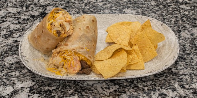 The Lone Star Burrito