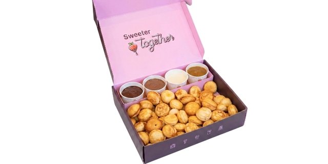 Mini Pancakes Catering Box