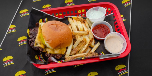 The Classic Smash Burger Combo