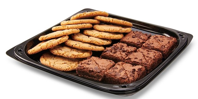 Chocolate Chip Brownie & Fudge Filled Cookie Platter