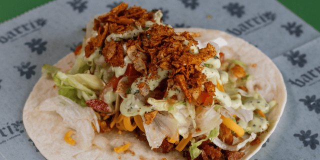 Crunchy Chipotle Chicken Taco