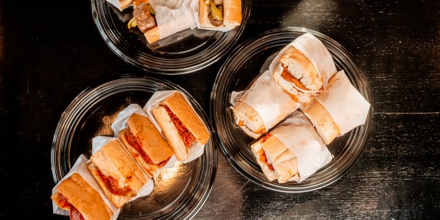 Meatball Sandwich Tray