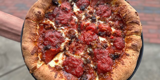 Meat Lover's Deep DishPizza