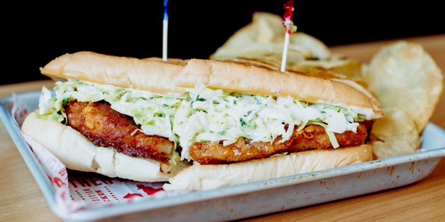 Fried Chicken Sandwich Boxed Lunch
