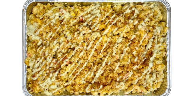 Crabby Loaded Mac N Cheese Pans