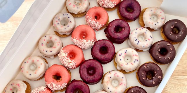 Gluten-Free & Vegan Mini Doughnut Party Tray