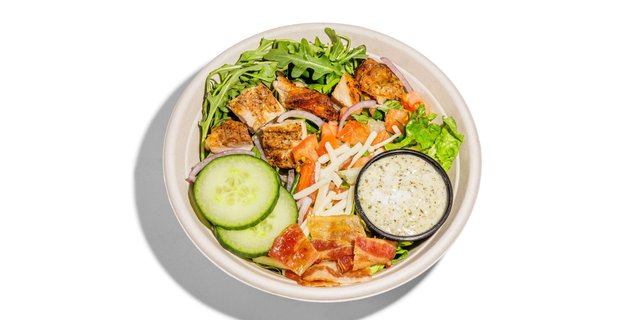 Chicken Bacon Ranch Salad
