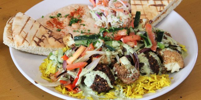 Falafel Vegan Plate