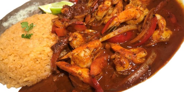 Camarones a la Diabla
