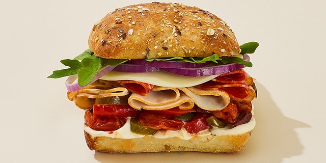 Pret’s Italian Turkey Club Sandwich