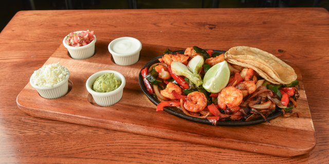 Shrimp Fajitas