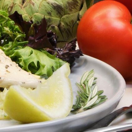 Greek Chicken w/ Orzo