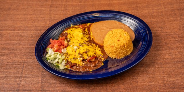 Enchiladas de Chile con Carne