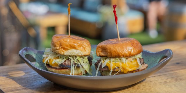 Smash Burger Sliders