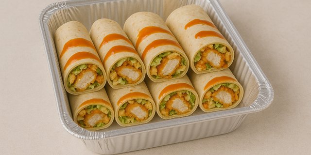 Buffalo Caesar Wraps