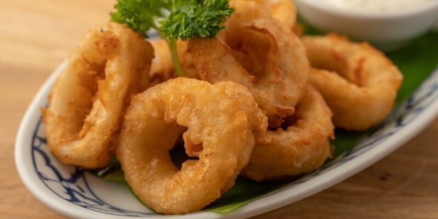 Golden Calamari