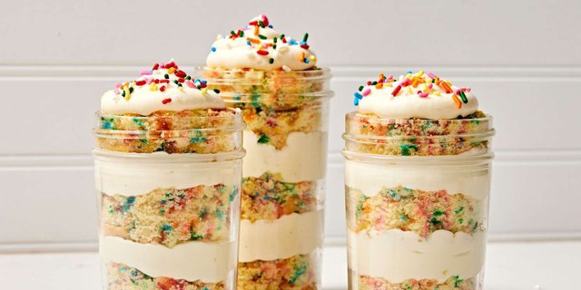 Birthday Cake Jar