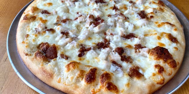 Chicken Bacon Ranch Pizza