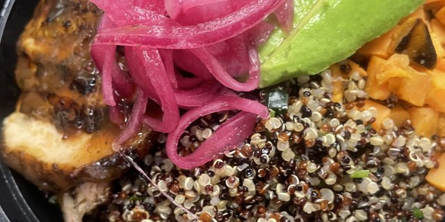 Individual Quinoa Salad Bowl