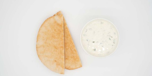Tzatziki+Zatar Pita Side