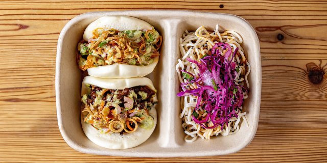 Bao & Sesame Noodle Box