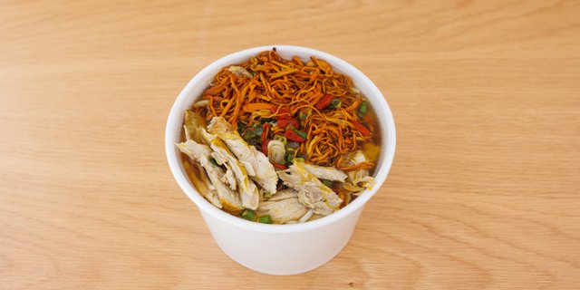 Chicken Rice Noodle Soup