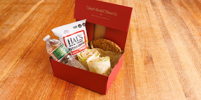 Chicken Caesar Wrap Boxed Lunch