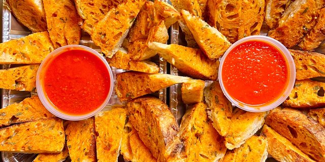 Garlic Bread Tray