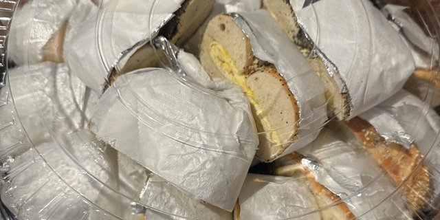 Egg & Cheese Sandwich Platter