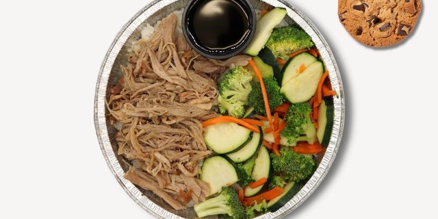 Luau Pork Rice Bowl Boxed Lunch