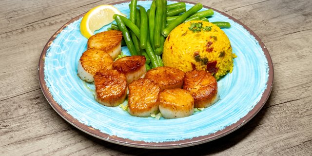 Atlantic Sea Scallops Basket