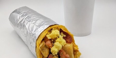 Potatoes Breakfast Burrito