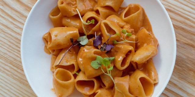 Individual Spicy Vodka Rigatoni