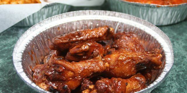 Hot BBQ Chicken Wings