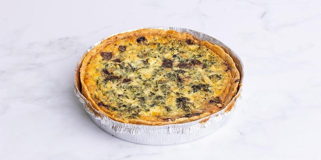 Spinach & Feta Quiche
