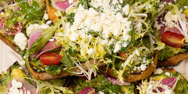 Avocado Toast Halves