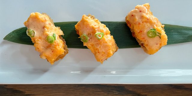 Spicy Shrimp Crispy Rice