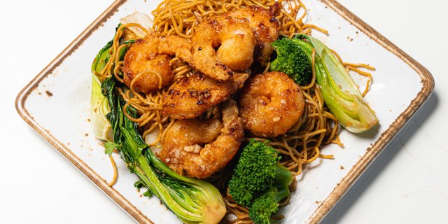 Shrimp Garlic Noodles