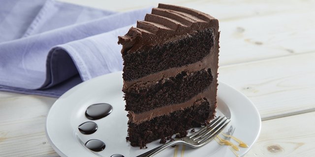 Vegan Mom's Chocolate Cake Slice