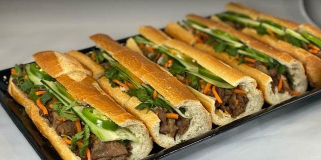 Custom Banh Mi Platter